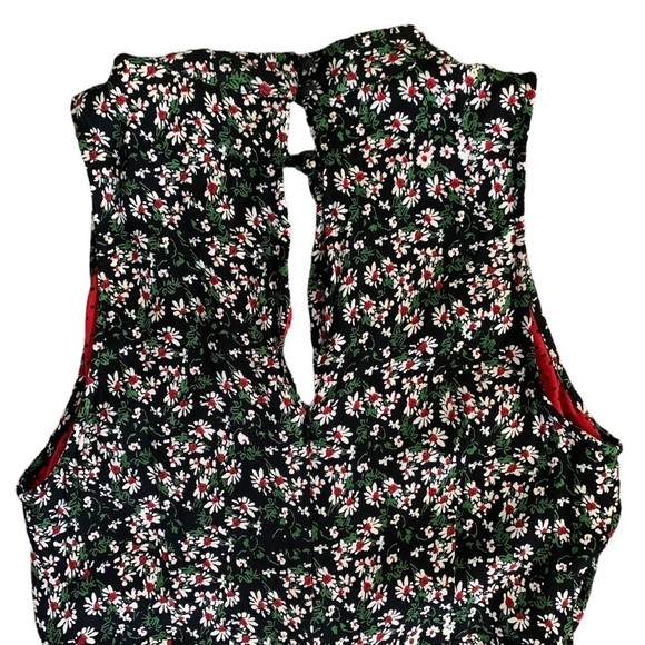 Anthropologie Maeve Ansonia Jumpsuit Floral Print Size 8 - Picture 11 of 16